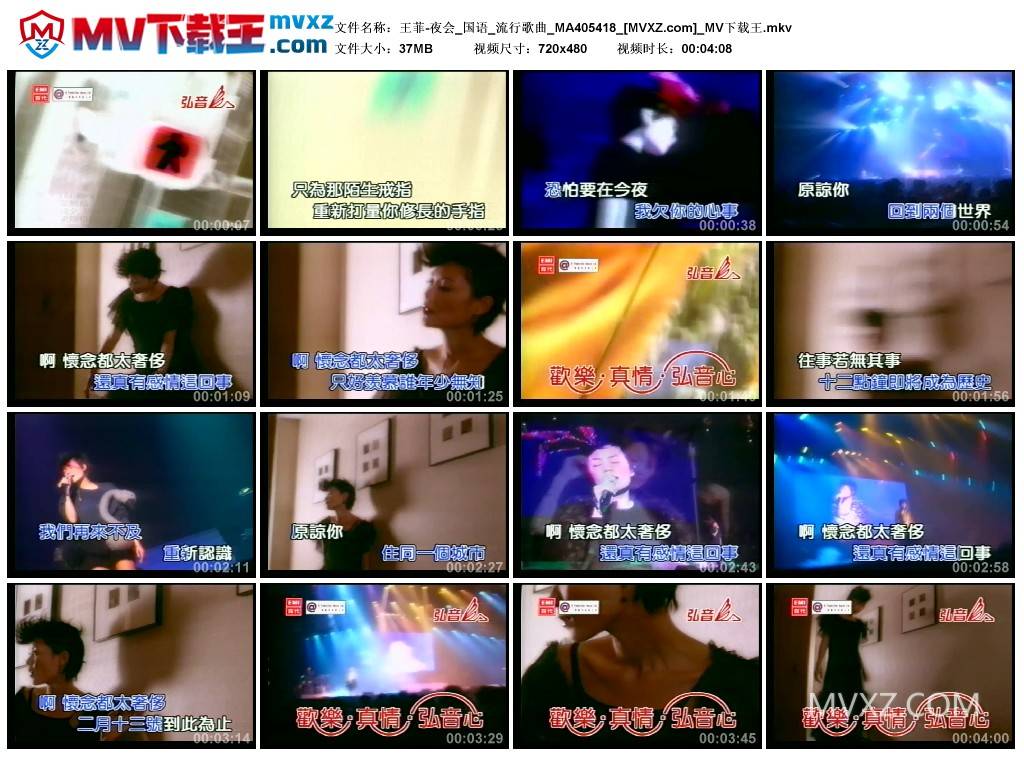 王菲-夜会_国语_流行歌曲_MA405418